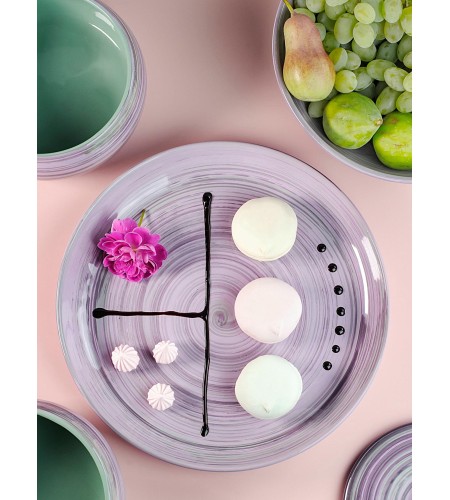 Тарелка для нарезки Борисовская керамика Лаванда ЛАВ00014172