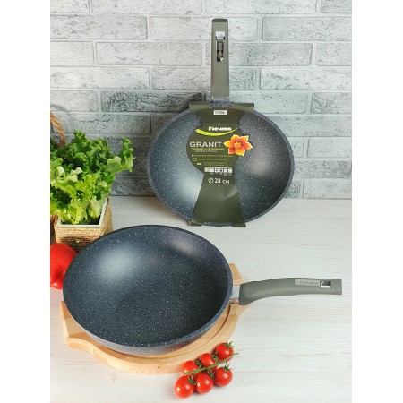Сковорода-вок Мечта Гранит d28см 78701