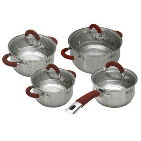 Набор кастрюль 3шт. и ковш Милфорд