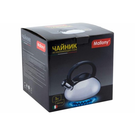 Чайник Mallony MAL-109 3л со свистком 910071