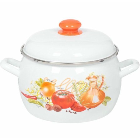 Кастрюля с рисунком полусферическая 5л