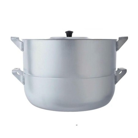 Манты-казан алюминиевый 15л, 4 диска МШ-018