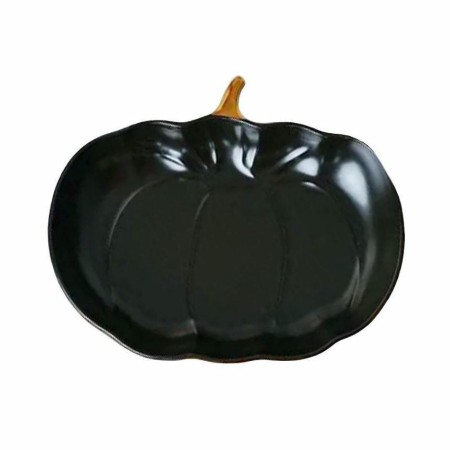 Блюдо сервировочное Repast Pumpkin 23*19*4см чёрное 6561-BG 56873
