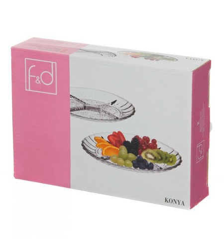 Набор овальных блюд Pasabahce Конья-ФД 220*156мм 54922BBFD