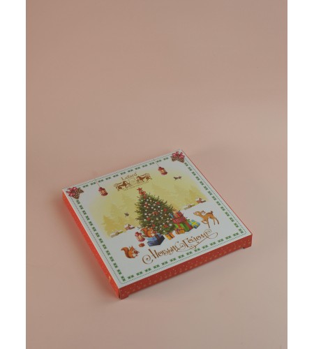 Тарелка закусочная Елка 20,5см 85-1604