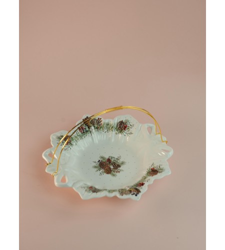 Блюдо Celebration 26 см с металлической ручкой 760-745