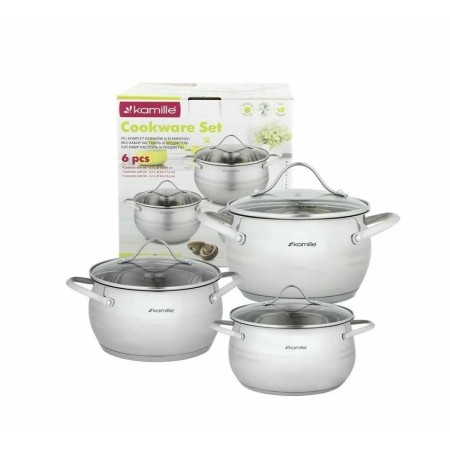 Набор кастрюль Kamille КМ-5911 6 предметов
