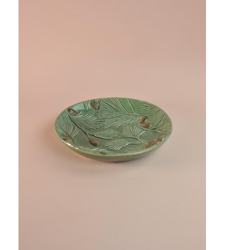 Тарелка десертная Green Pine 17см 145-207