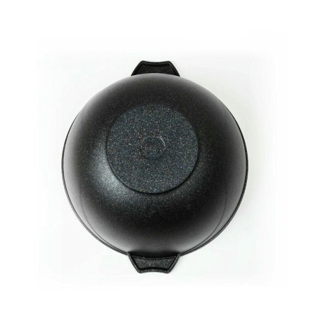 Казан для плова Мечта Гранит star 10л стеклянная крышка 511803