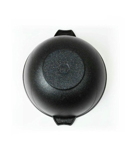 Казан для плова Мечта Гранит star 10л стеклянная крышка 511803