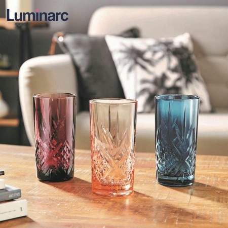 Стакан высокий Luminarc Зальцбург 380мл розовый P9166