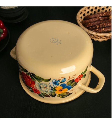 Набор кастрюль Фруктовая фантазия №001 1,45л, 2,9л, 4,3л С-001/4КмЭ