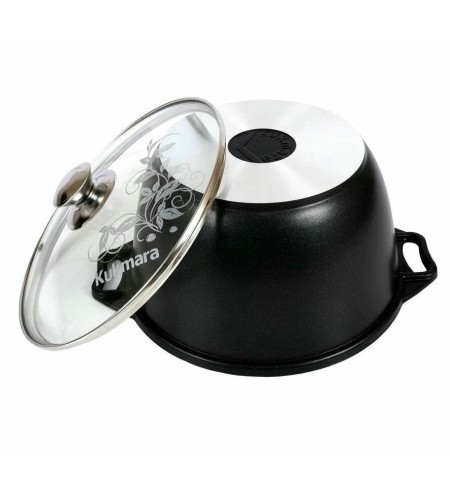 Кастрюля Kukmara Традиция 4л со стеклянной крышкой