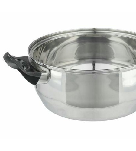 Кастрюля Mallony 3,9л с крышкой BAK-04