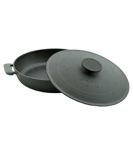 Сковорода-жаровня Биол d360мм c крышкой 1736К