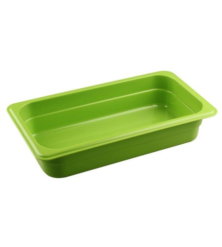Гастроемкость полипропилен 1/3х2,5'' 325х176х65мм зеленая