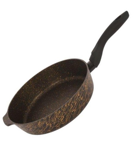 Сковорода Kukmara Грация черный/золотой 28см сгчз280а