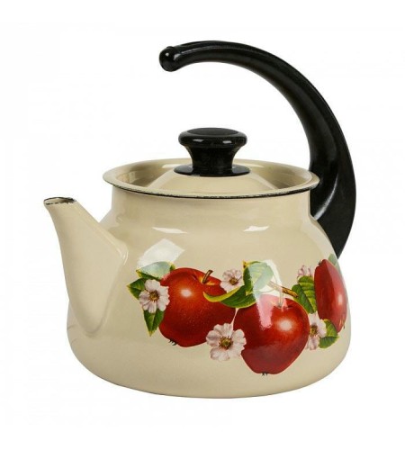 Чайник сферический 3л слоновая кость