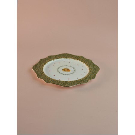 Тарелка новогодняя Magic time 21см 49898