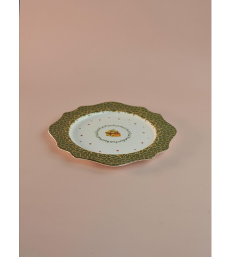 Тарелка новогодняя Magic time 21см 49898