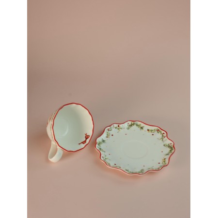 Чайная пара Новогоднее настроение 250мл LH9933-250-J043H1575