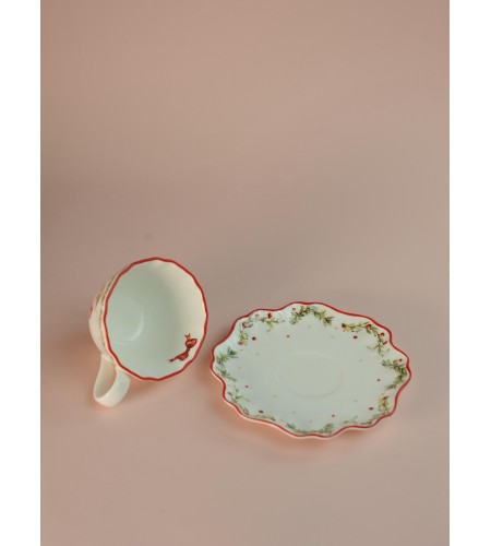 Чайная пара Новогоднее настроение 250мл LH9933-250-J043H1575