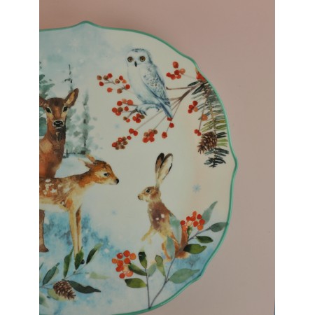 Тарелка обеденная Lefard Лесная сказка 26,5cм 409-167