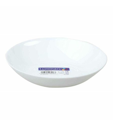 Тарелка суповая Luminarc Diwali white d20см P3319