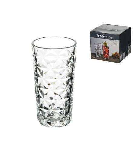 Набор стаканов Pasabahce Эстрелла 360мл 4шт 520605B