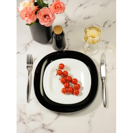 Тарелка обеденная Luminarc Carine 27см черная