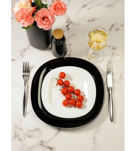 Тарелка обеденная Luminarc Carine 27см черная