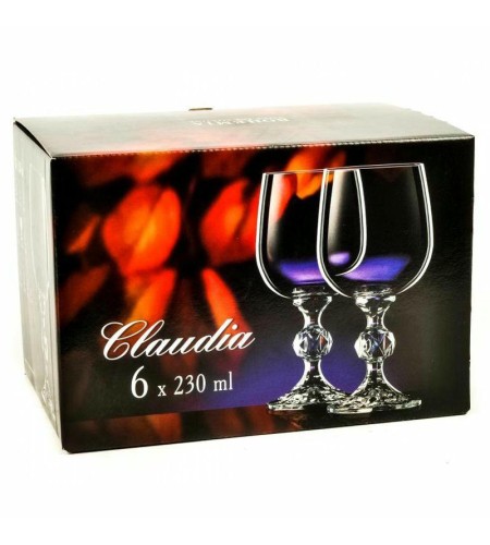 Набор бокалов для вина Клаудия 6 предметов