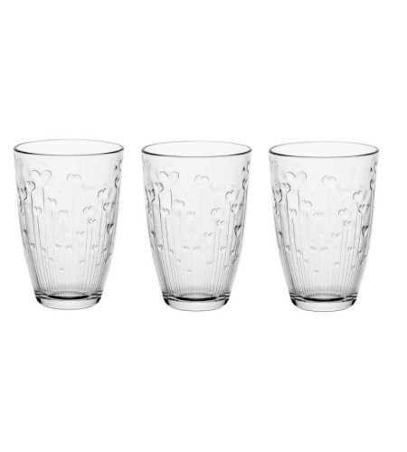 Набор стаканов Pasabahce Мармелад 360мл 3шт 520555B/