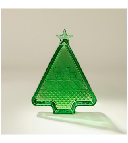 Блюдо Celebration Green 20,5*16*2,5см 355-363