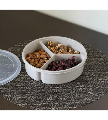 Менажница iDEA 3-секционная с крышкой 300мл М1124