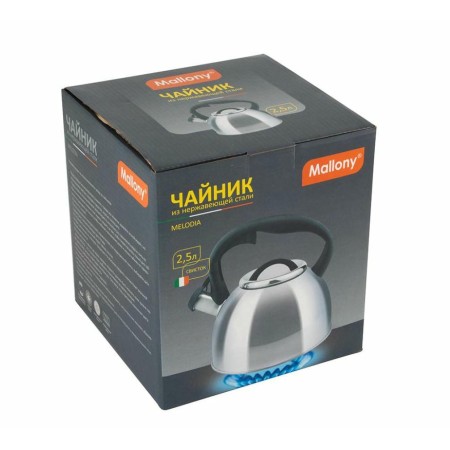 Чайник со свистком Mallony Melodia 2,5л НЖС 6870