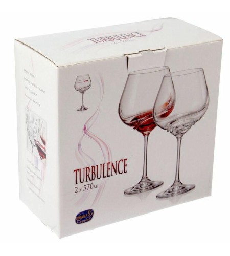 Набор стаканов для вина Турбуленция 570мл 2пр.