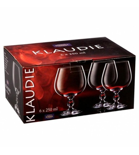 Бокалы для бренди Bohemia Клаудия 6шт.