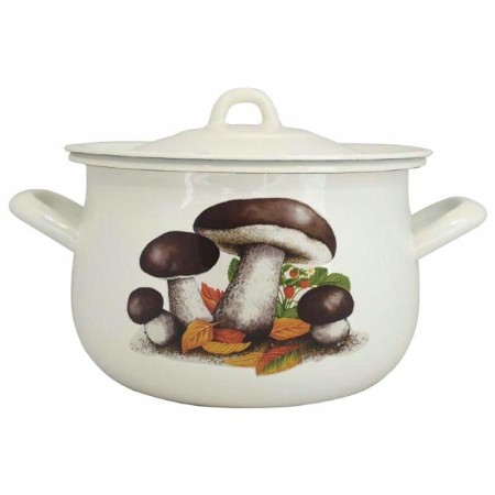 Кастрюля бочка Боровики 3,6л Р-50126Б/4