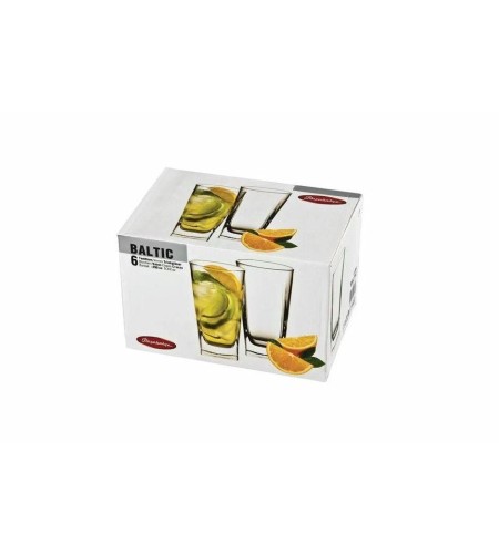 Набор стаканов для коктейля Балтик 290мл 6 предметов 41300B