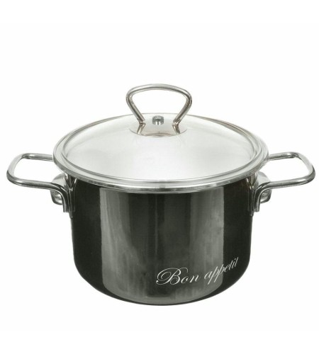 Кастрюля Bon Appetit 2л мокрый асфальт 8SB185S