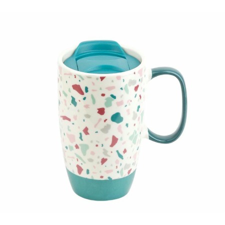 Кружка Nouvelle Home Цветная крошка 0,5л с крышкой 0461006-3