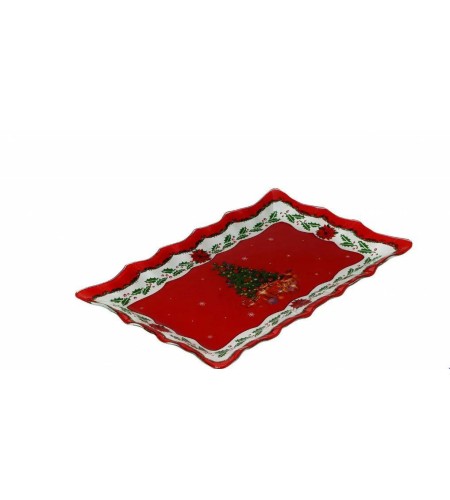 Блюдо Доляна Счастливого Нового года 29,3х18,8см 7686770