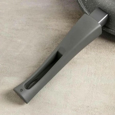 Сковорода Мечта Гранит black d26см АП скрышкой и съемной ручкой с026802