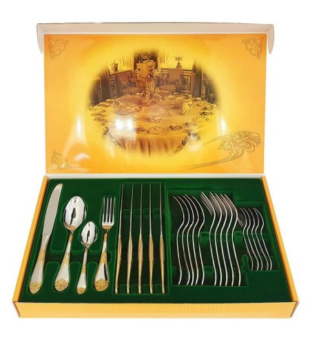 Набор столовых приборов 24 предмета М-17 ЦЛНТП МГ СН-24М17ЦЛНТПМГ