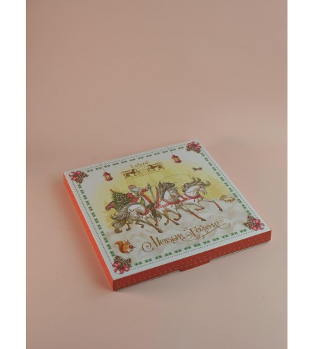 Тарелка обеденная Lefard Тройка 27см красная 85-1709