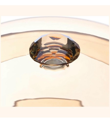 Конфетница с крышкой Repast Diamond 3-х ярусная 3*400мл медовая 59302