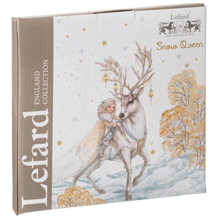 Тарелка закусочная Lefard Снежная королева 20,5см 590-551