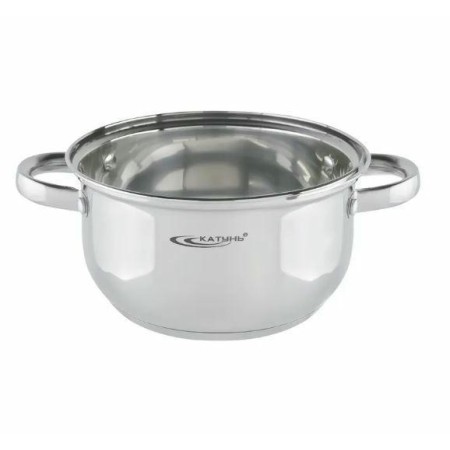 Кастрюля Гретта со стеклянной крышкой 2,2л d18см