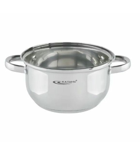 Кастрюля Гретта со стеклянной крышкой 2,2л d18см